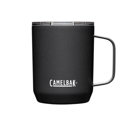 Camelbak Insulated Stainless Steel Horizon 12 oz Camp Mug, Mugs, Black   - Outdoor Kuwait