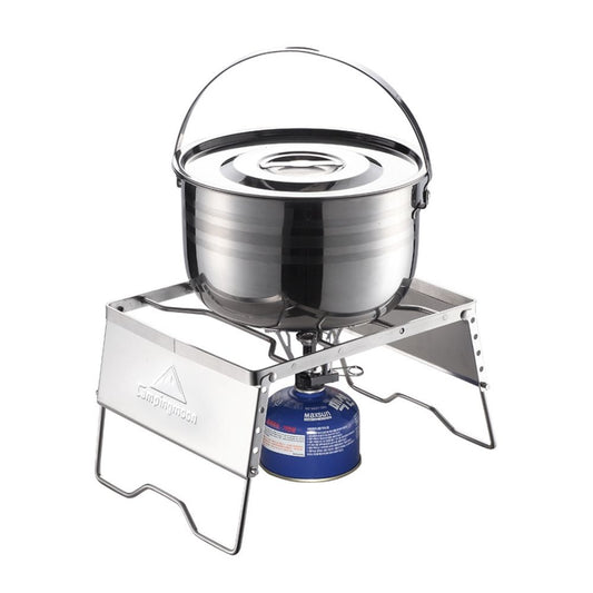 Campingmoon Windproof Stove Stand, Outdoor Grill Accessories,    - Outdoor Kuwait