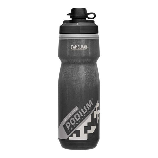 CamelBak Podium® Chill Dirt Series Thermo Bottle, Water Bottles, Black   - Outdoor Kuwait