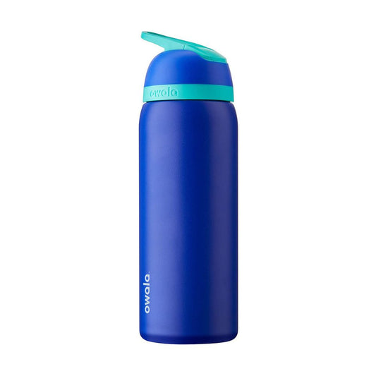 Owala Flip Insulated Stainless Steel Water Bottle 32 oz, Water Bottles, Blue   - Outdoor Kuwait