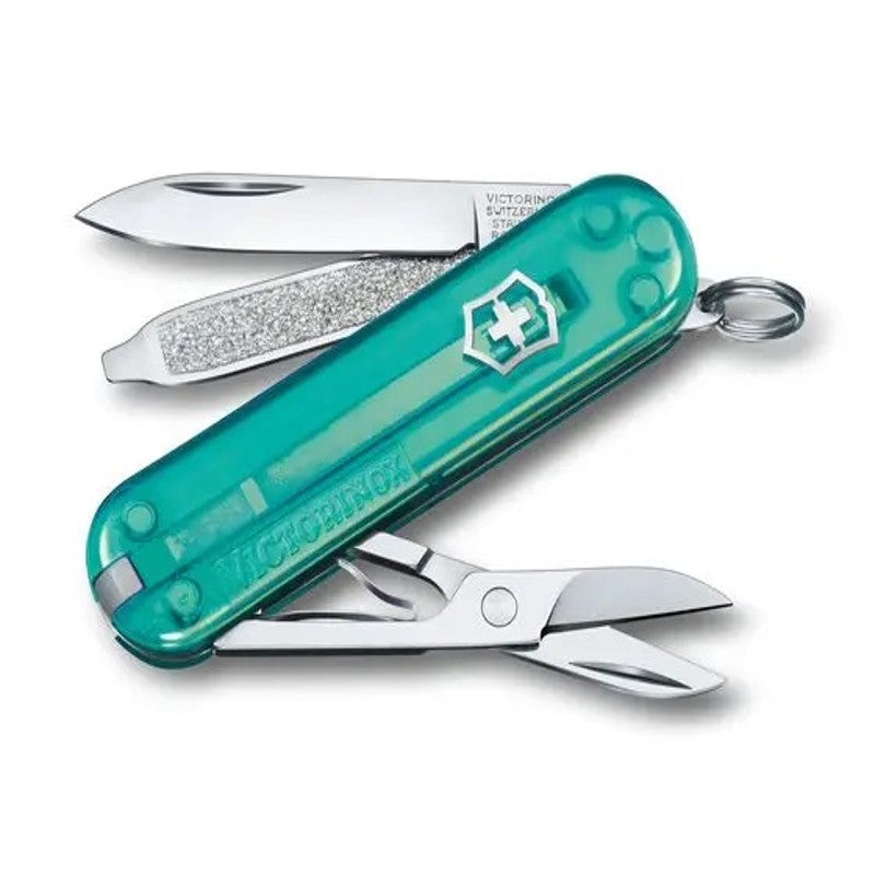 Victorinox Classic SD Transparent, Knives, Tropical Surf   - Outdoor Kuwait