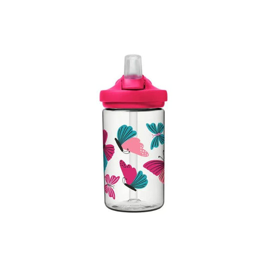 Camelbak Eddy®+ Colorblock Butterflies Kids Bottle with Tritan™ Renew - 14 oz, Water Bottles,    - Outdoor Kuwait