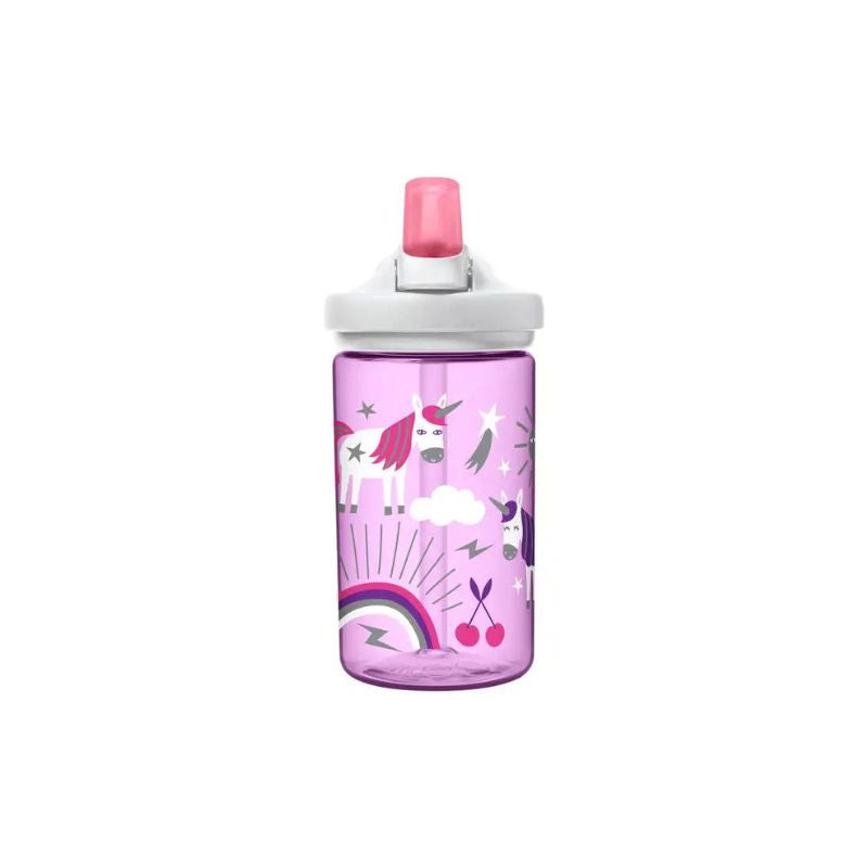Camelbak Eddy®+ Unicorn  Party Kids Bottle with Tritan™ Renew - 14 oz, Water Bottles,    - Outdoor Kuwait