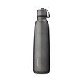 Avana Ashbury Stainless Steel Insulated Water Bottle, 24 oz, Water Bottles, Gunmetal   - Outdoor Kuwait