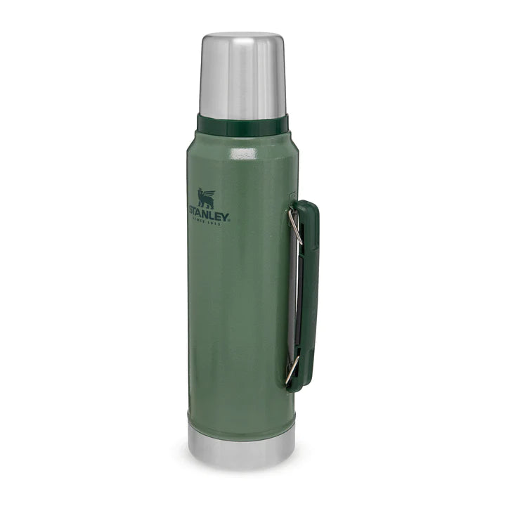 STANLEY CLASSIC LEGENDARY BOTTLE | 1.0L, Water Bottles, Hammertone Green   - Outdoor Kuwait