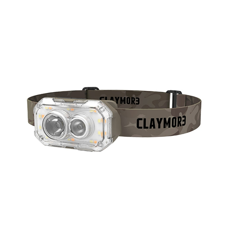 Claymore Heady+ Rechargeable Headlamp, Headlamps, Tan - Outdoor Kuwait