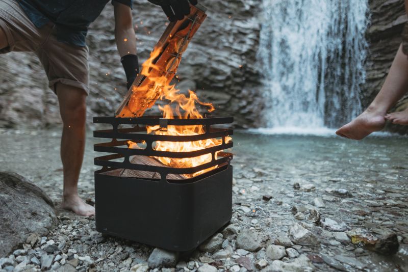 Hofats Flame-Grilled Salmon Board, Outdoor Grill Accessories, - Outdoor Kuwait