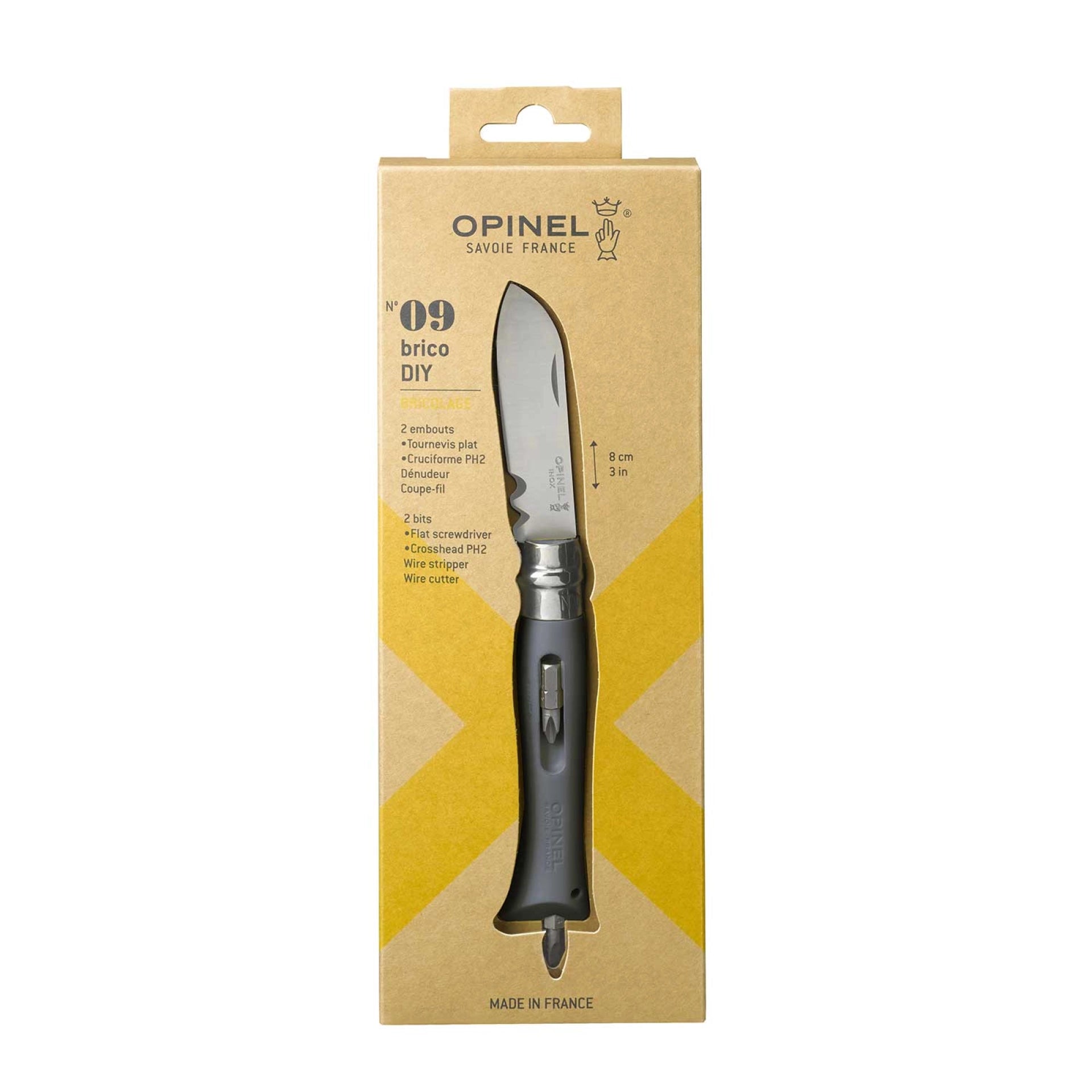 Opinel N°09 DIY Pocket Knife 3123840017926
