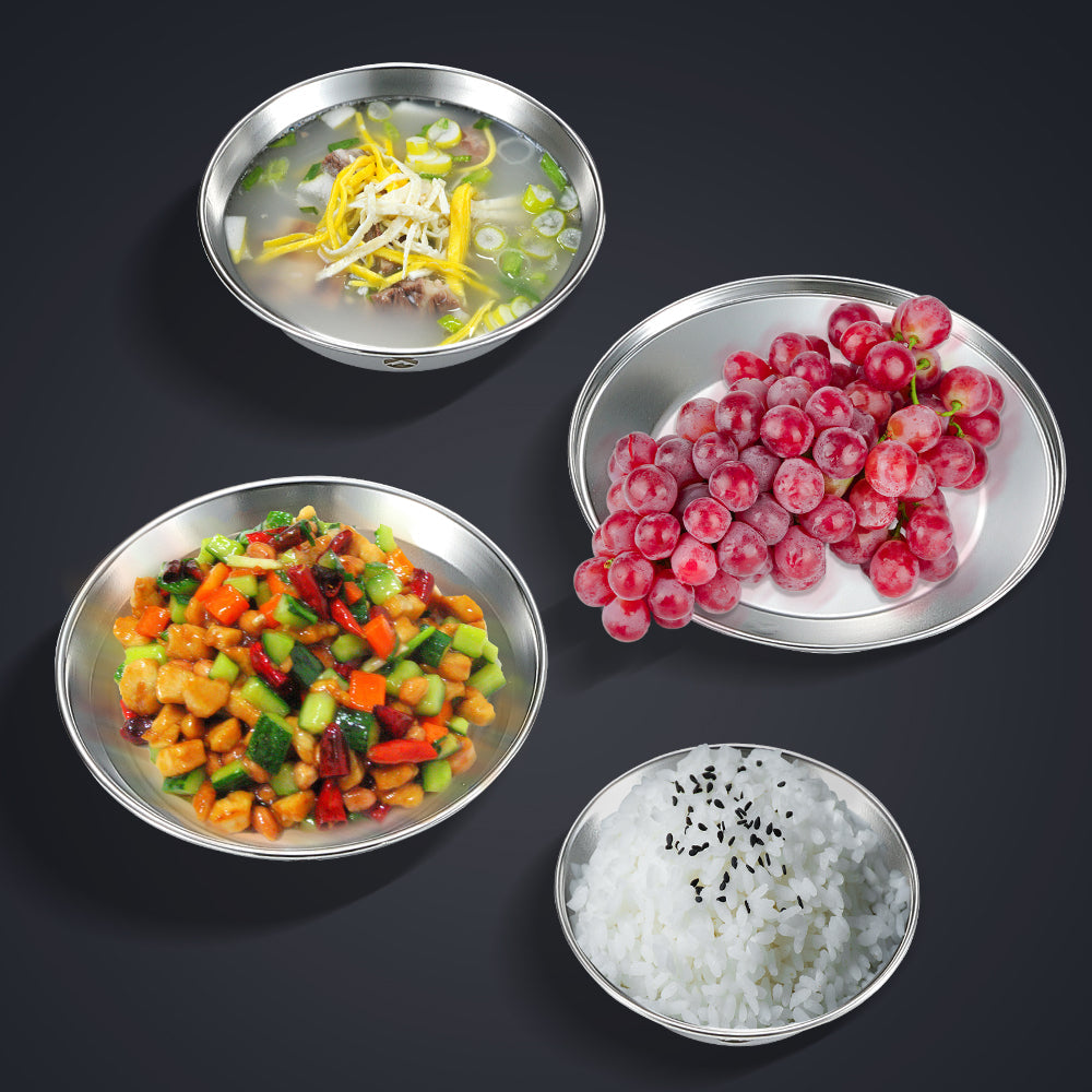 Campingmoon S395-3S 12-Piece Stainless Steel Camping Cookware Set, , - Outdoor Kuwait