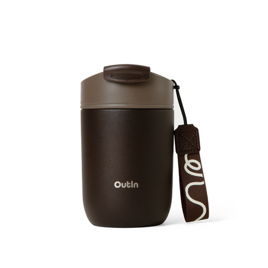 Outin Travel Tumbler (Terra Brown), Tumbler, - Outdoor Kuwait