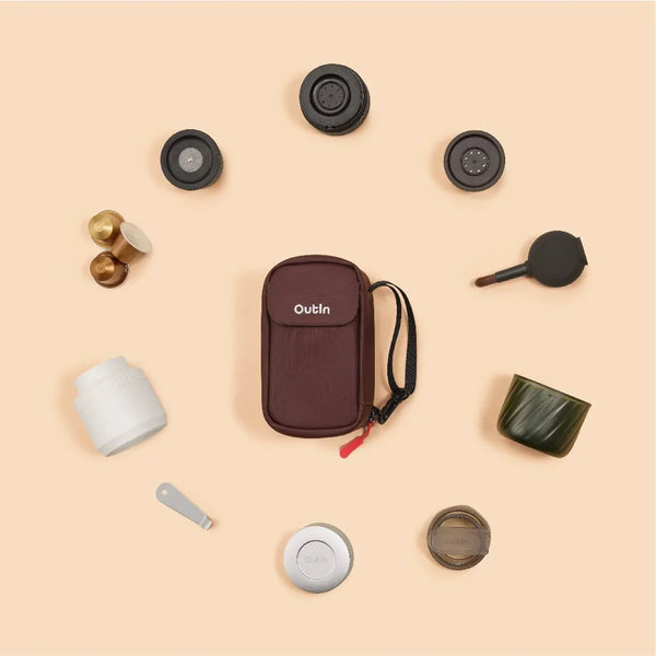Outin Gear Pouch (Amber Brown), Pouch, - Outdoor Kuwait