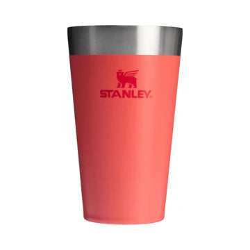 STANLEY ADVENTURE STACKING BEER PINT | 0.47L, Beer Pint, Hot Coral - Outdoor Kuwait