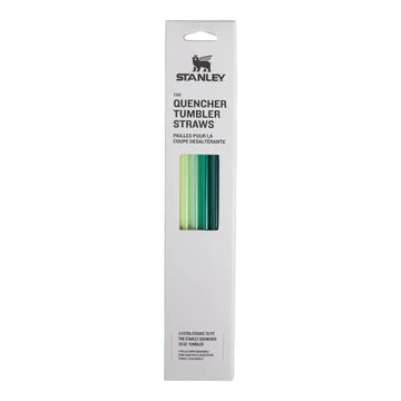 Stanley Quencher Straws - Green Multi Pack, Water Bottle Accessories, 30oz Green - Outdoor Kuwait