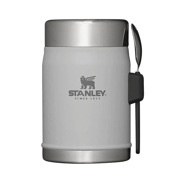 STANLEY CLASSIC LEGENDARY FOOD JAR + SPORK | 0.4L, Food Storage, Ash   - Outdoor Kuwait