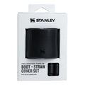 Stanley Quencher Boot + Straw Topper 40oz, Water Bottles, Black - Outdoor Kuwait