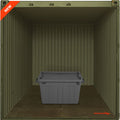 Cargo Container Shield Box, Storage Container, Grey - Outdoor Kuwait