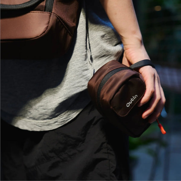 Outin Gear Pouch (Amber Brown), Pouch, - Outdoor Kuwait