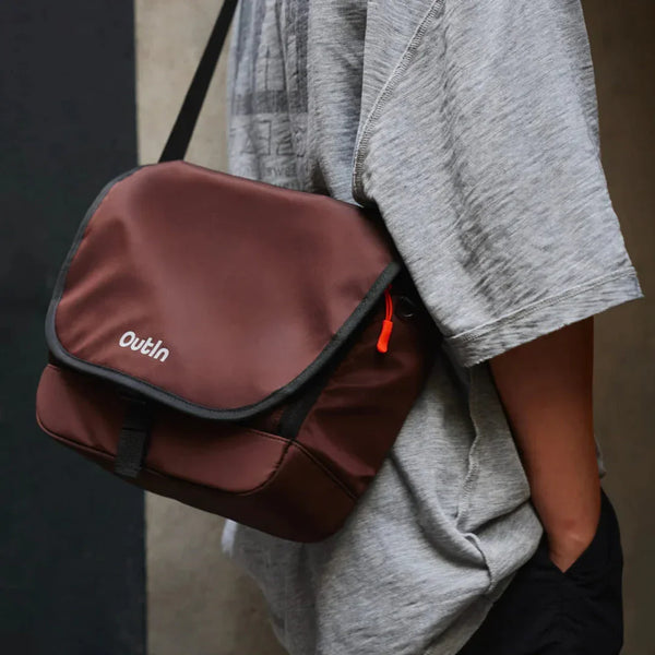 Outin Flex Messenger (Amber Brown), Bag, - Outdoor Kuwait