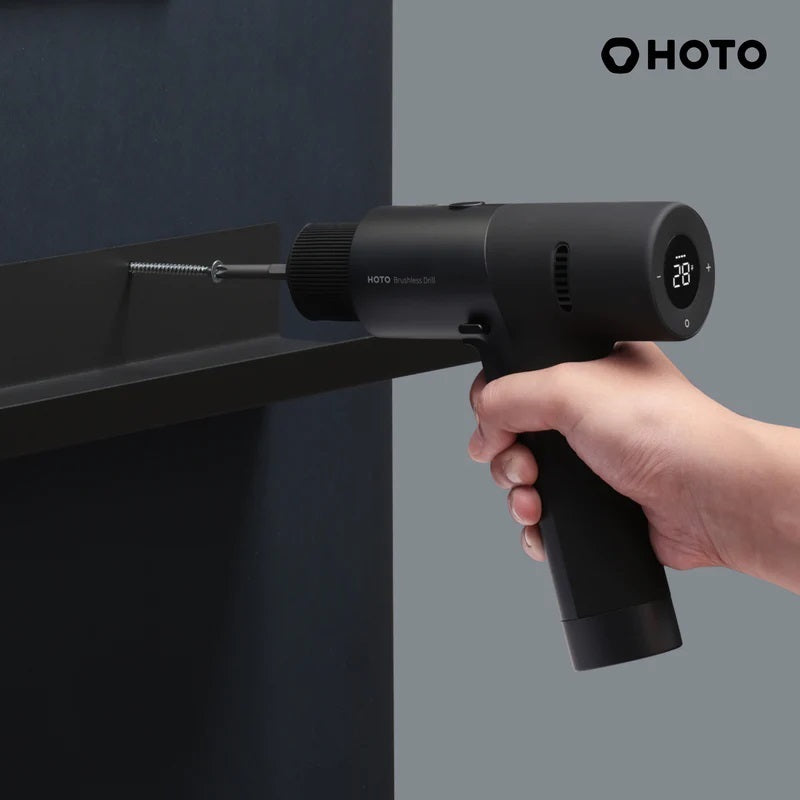 Hoto 12V Brushless Drill Tool Kit, Tool Set, - Outdoor Kuwait