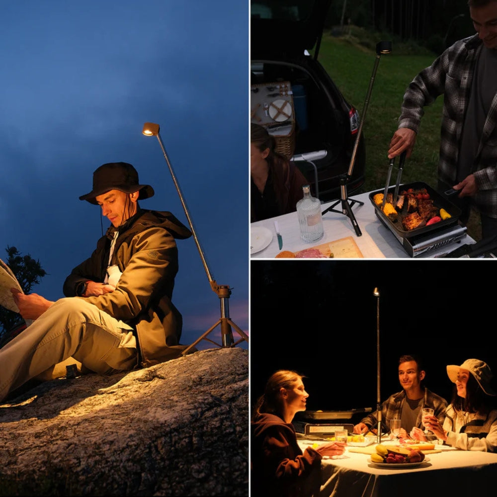OuTask TD2 Portable Outdoor Telesopic Lantern, Lanterns, - Outdoor Kuwait
