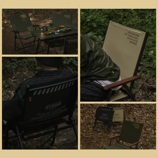 Cargo Container Cosy Folding Chair - Large, Camp Furniture, - Outdoor Kuwait