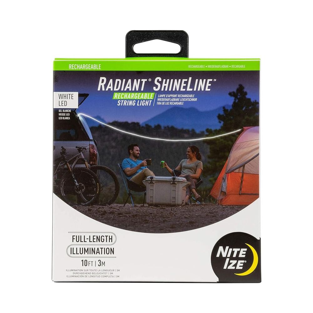 NITE IZE RADIANT® RECHARGEABLE SHINELINE™ - White LED, String Lights, - Outdoor Kuwait