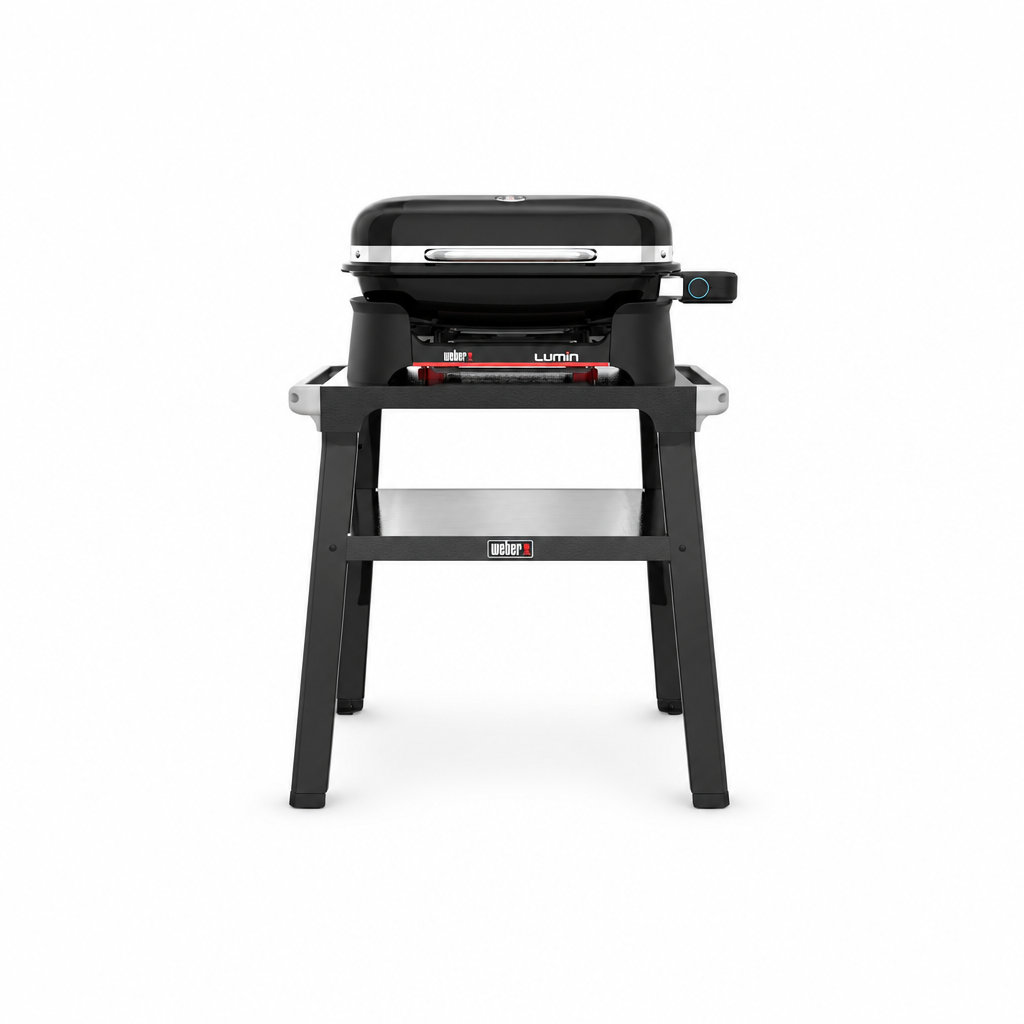 Weber Lumin Electric Outdoor Barbecue with Stand, Outdoor Grills, - Outdoor Kuwait