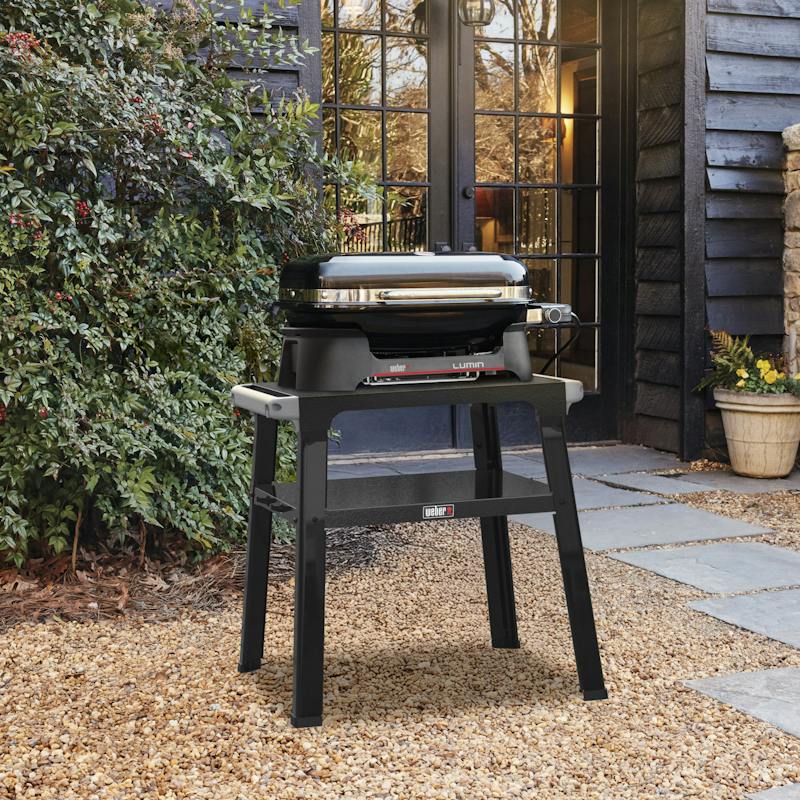 Weber Lumin Electric Outdoor Barbecue with Stand, Outdoor Grills, - Outdoor Kuwait