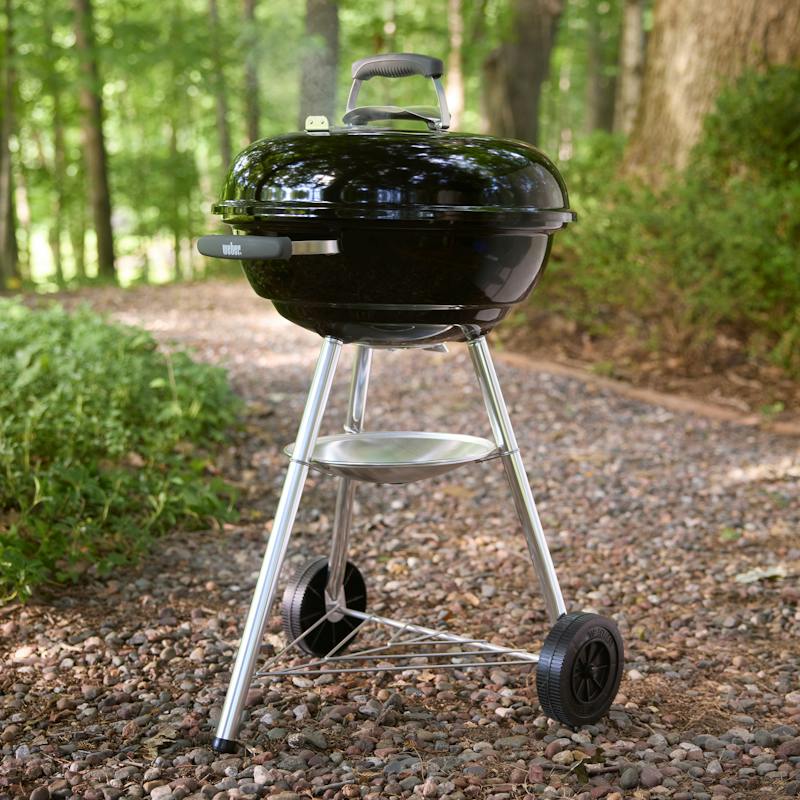 Weber 47cm Compact Kettle Charcoal Barbecue, Outdoor Grills, - Outdoor Kuwait
