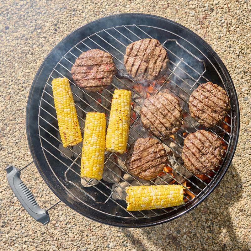 Weber 47cm Compact Kettle Charcoal Barbecue, Outdoor Grills, - Outdoor Kuwait