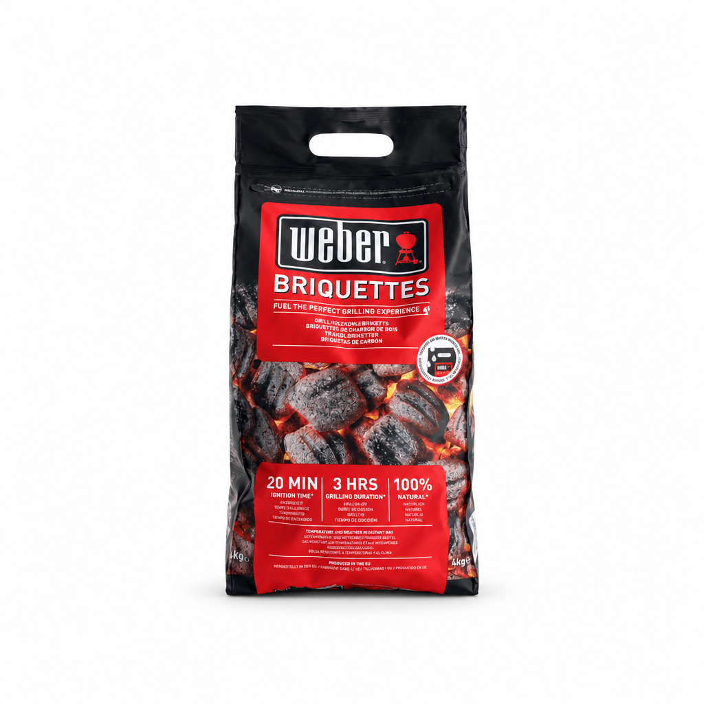 Weber Briquettes 4kg, Charcoal Briquettes, - Outdoor Kuwait