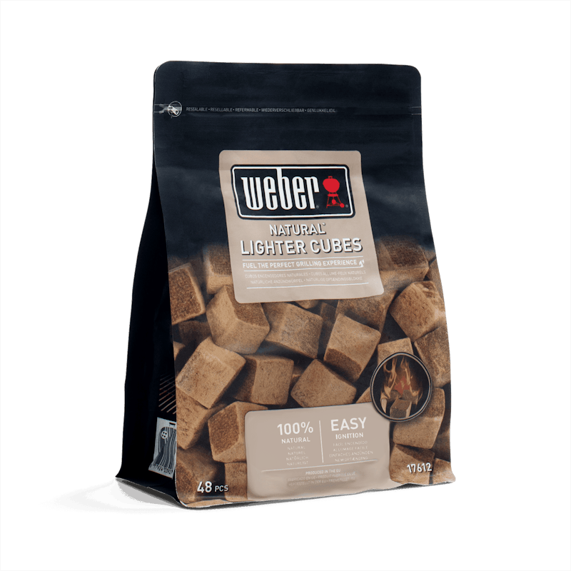 Weber Lighter Cubes 48 Pieces, Fire Starter, - Outdoor Kuwait