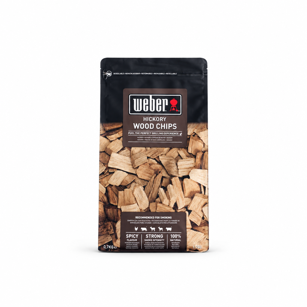 Weber Hickory Wood Chips 0.7kg, Wood Chips, - Outdoor Kuwait