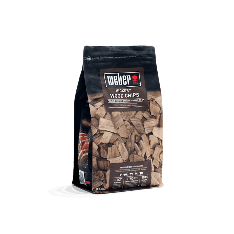 Weber Hickory Wood Chips 0.7kg, Wood Chips, - Outdoor Kuwait