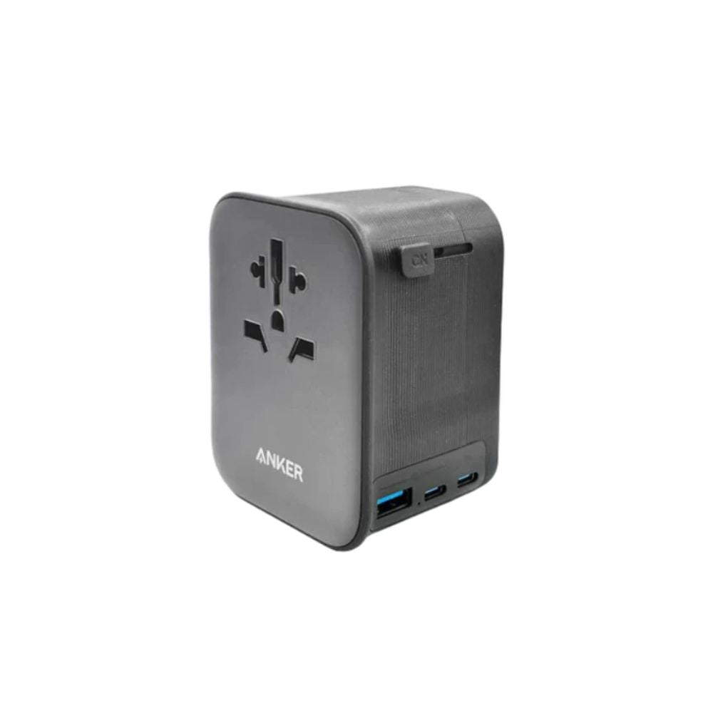 Anker Nano Travel Adapter (4-in-1, 65W) - Black, Wall Charger, - Outdoor Kuwait