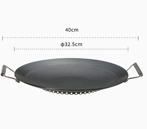 Campingmoon GRW-33F Scott Non-Stick Camping Grill Pan, , GRW-33F - Outdoor Kuwait