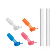 CamelBak Eddy+ Kids' Accessory 4 Multi Bitve Valves & 2 Straws, Water Bottle Accessories, - Outdoor Kuwait