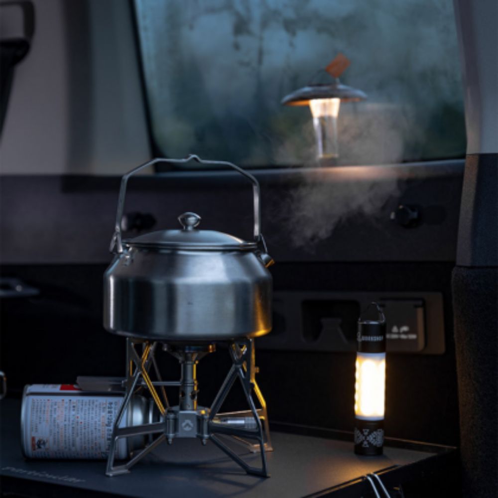 Campingmoon Mini Folding Butterfly Stove Ultralight Portable Burner, Gas Burner,    - Outdoor Kuwait