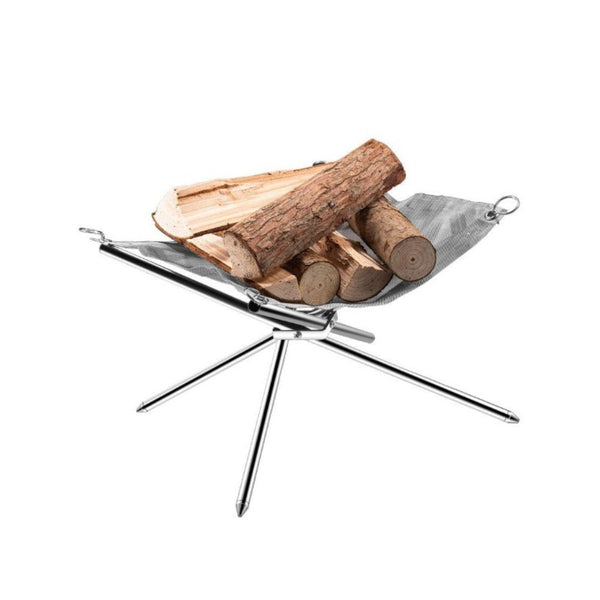 Campingmoon Portable Mesh Fire Pit with Carrying Bag Large