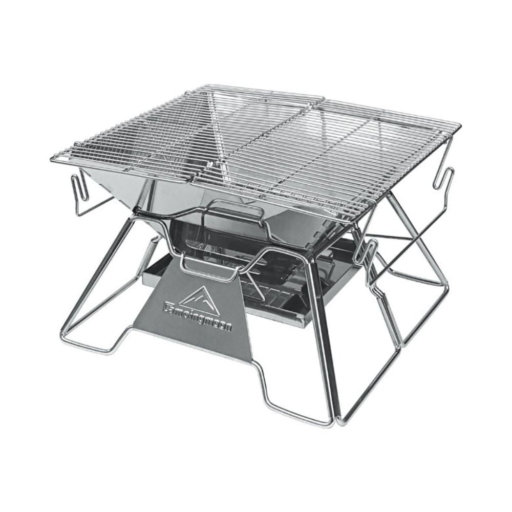 Campingmoon MT-2 Foldable BBQ Grill with Carrying Bag - Medium, Outdoor Grills,    - Outdoor Kuwait
