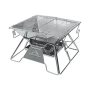 Campingmoon MT-2 Foldable BBQ Grill with Carrying Bag - Medium, Outdoor Grills,    - Outdoor Kuwait