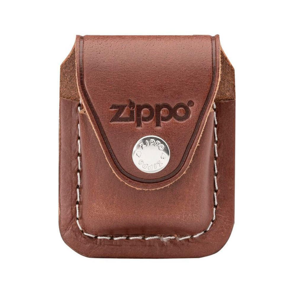 Zippo 17020 Lighter Pouch Brown Leather, Lighter, - Outdoor Kuwait