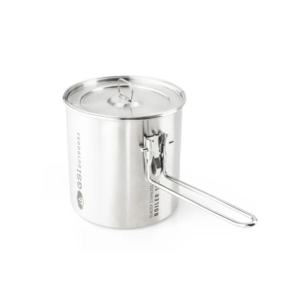 GSI Outdoor Glacier Stainless 1.1 L Boiler, Cookware, - Outdoor Kuwait