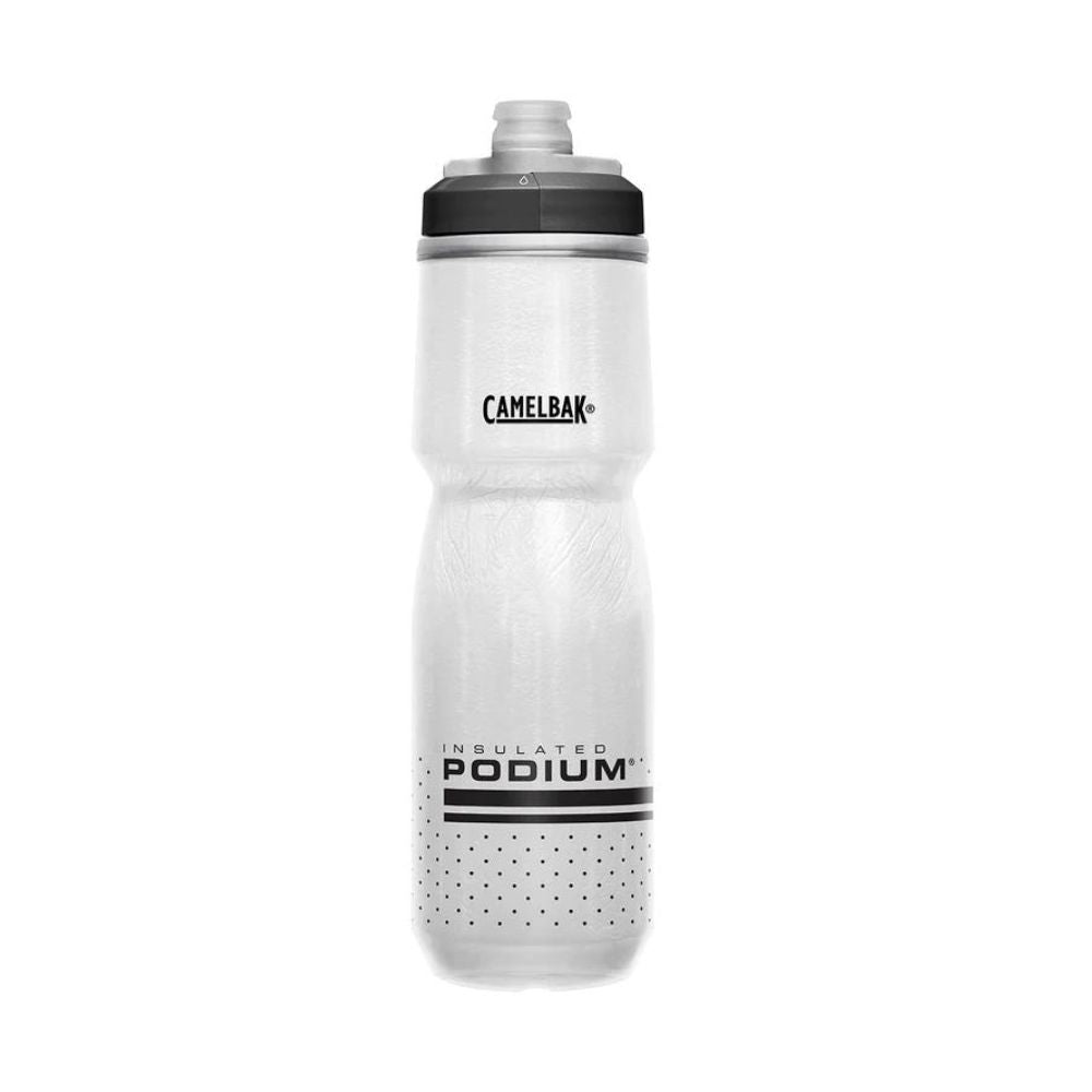 Camelbak Podium® Chill Bike Bottle - 24 oz, Water Bottles, Custom White/Black - Outdoor Kuwait