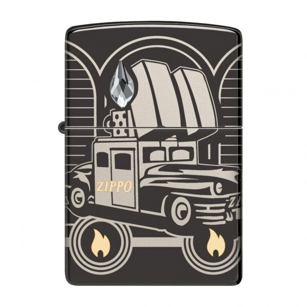 Zippo Car 75th Anniversary EMEA Collectible of the Year 2023 Lighter -ZP48693, Lighter, - Outdoor Kuwait