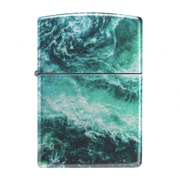 Zippo Rogue Wave Design Lighter -ZP48621, Lighter, - Outdoor Kuwait