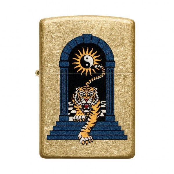 Zippo Tiger Tattoo Design Lighter -ZP48613, Lighter, - Outdoor Kuwait