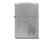 Zippo 250 AE400873 REG HI POL CHROME ZIPPO FLAME DESIGN, Lighter, - Outdoor Kuwait