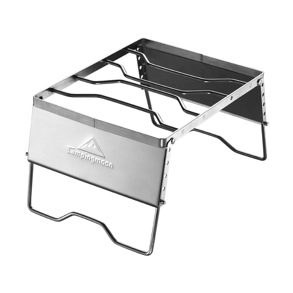 Campingmoon Windproof Stove Stand, Outdoor Grill Accessories,    - Outdoor Kuwait