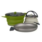 SEA TO SUMMIT X-SET 32 POT, KETTLE & PAN SET - CHARCOAL, Cooking Set, - Outdoor Kuwait
